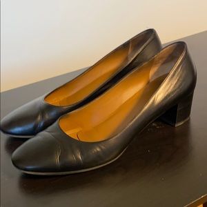 Aquatalia black pumps